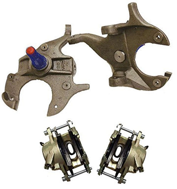 Chassis 67-69 Camaro/Firebird/Nova 2" Drop Spindles&GM Front Disc Caliper 7/16"