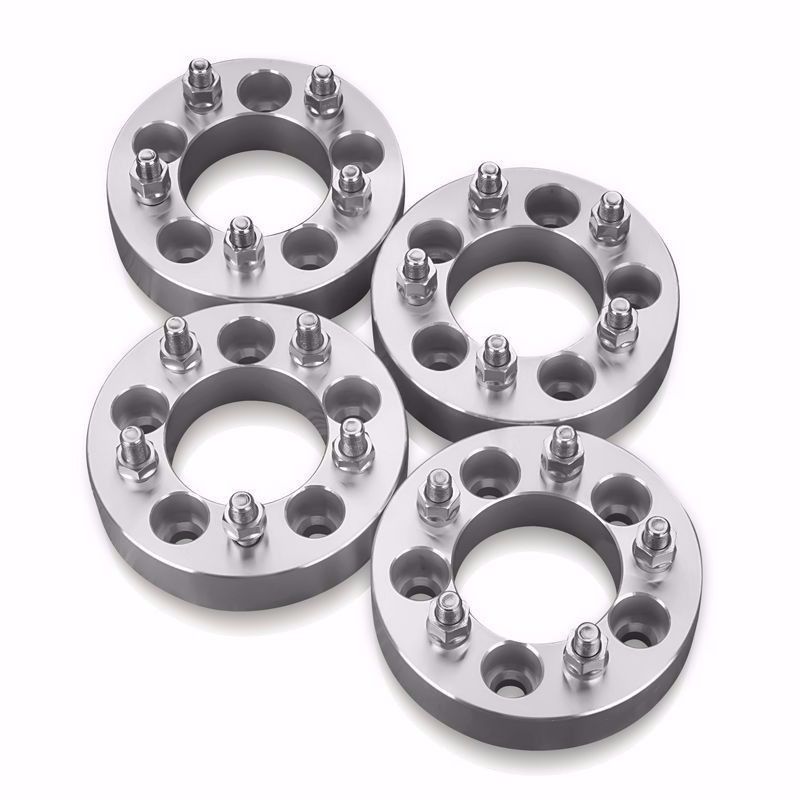 4pcs 2" 5x4.75 to 5x4.75 Wheel Spacers Adapters For Chevy Camaro Corvette 12x1.5 Threads