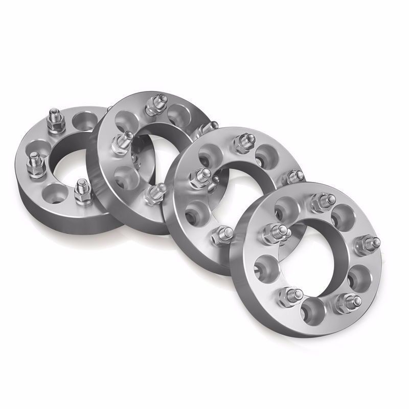 4 pcs 1" 5x4.5 to 5x5 Wheel Spacers | Adapters | 5Lug | 1/2" x 20 87.1mm CB