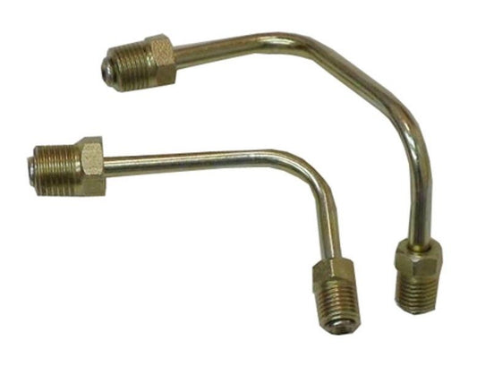 9/16" & 1/2" left Side Proportioning Prop Valve Steel Lines Zinc For Chevy Ford