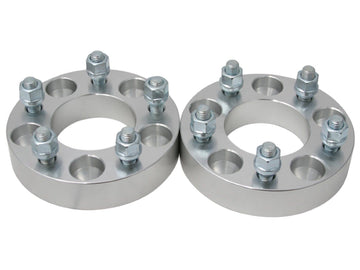 2pcs 1" Wheel Spacers 5x4.75 to 5x4.75 | 12x1.5 Studs | Chevrolet GMC