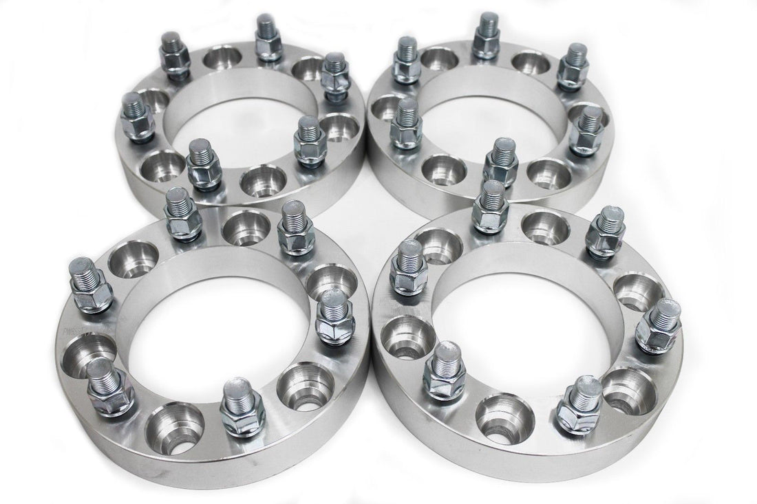 4PCS WHEEL SPACERS 6x5.5 To 6x5.5 (6X139.7) 108MM CB 14X1.5 2 INCH 2" 50MM