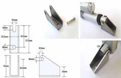 A pair of Mounting Brackets for Linear Actuator