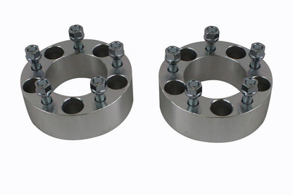 2 pcs 1.25" Wheel Spacers Adapters 5Lug | 5x5.5 to 5x5.5 Bolt Pattern with 1/2" Studs