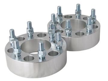 2PCS WHEEL SPACERS, 6x5.5 To 6x5.5 (6X139.7), 108MM CB, 14X1.5, 2 INCH 2" 50MM