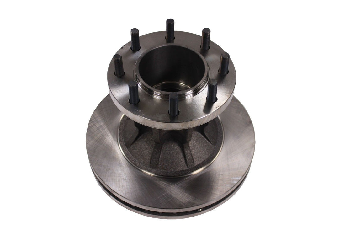 One pair of Disc Brake Rotor and Hub Assembly-Hub Assembly Front fits 1990-1994 GMC C3500