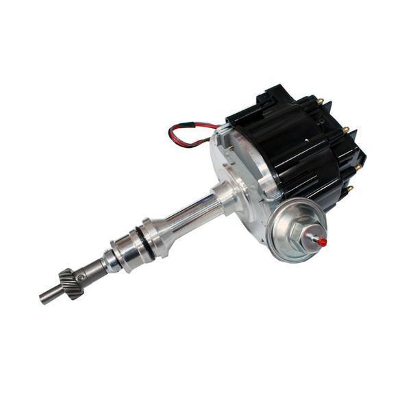 For SBF Ford 260 289 302 V8 Coil Hei Distributor 50000 50K Volt w/ Black Cap