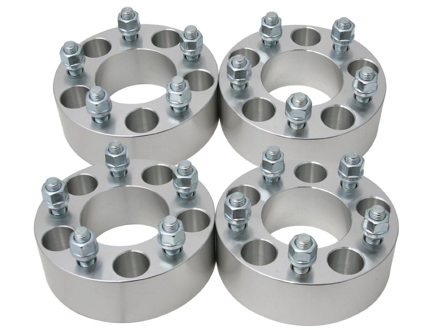 4 pcs 75mm 3" inch Wheel Spacers Dodge | RAM 5x5.5 to 5x5.5 | 9/16" Studs