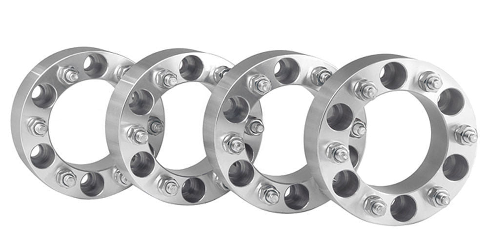 4PCS 6 lug Ford F150 Wheel Spacers 6x135 to 6x135 14x2 studs 2" inch