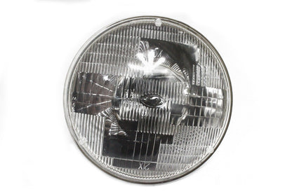 7" Round Sealed Beam Glass Headlight Head Lamp Light Bulb 12V (1 pair)