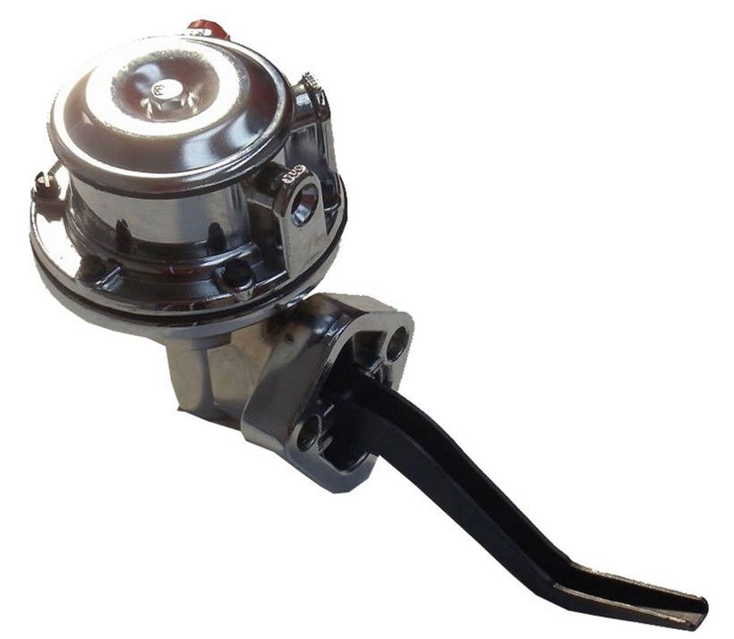 Chrome High Volume Mechanical Fuel Pump For Big Block Ford FE 352 390 427 428