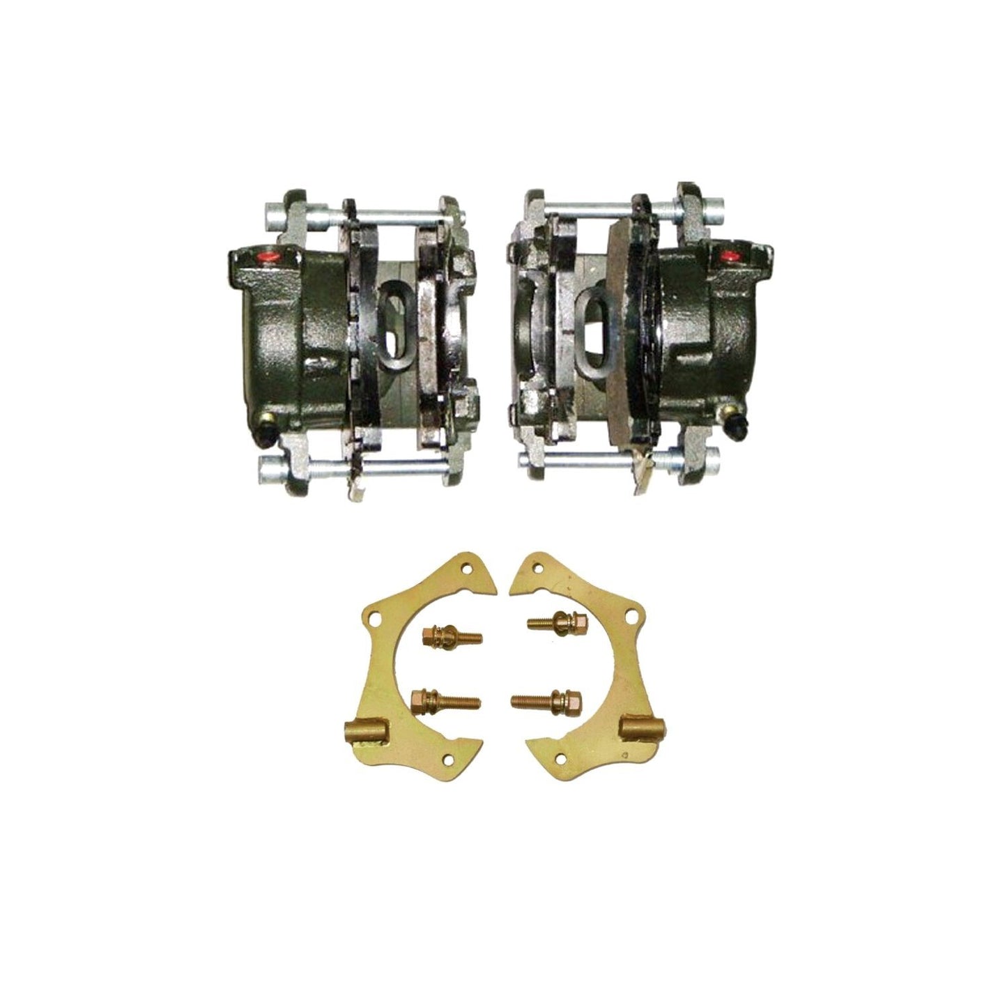 GM Metric for 10mm Front Disc Conversions Front DISC Brake Caliper & 11" Caliper Bracket Kit