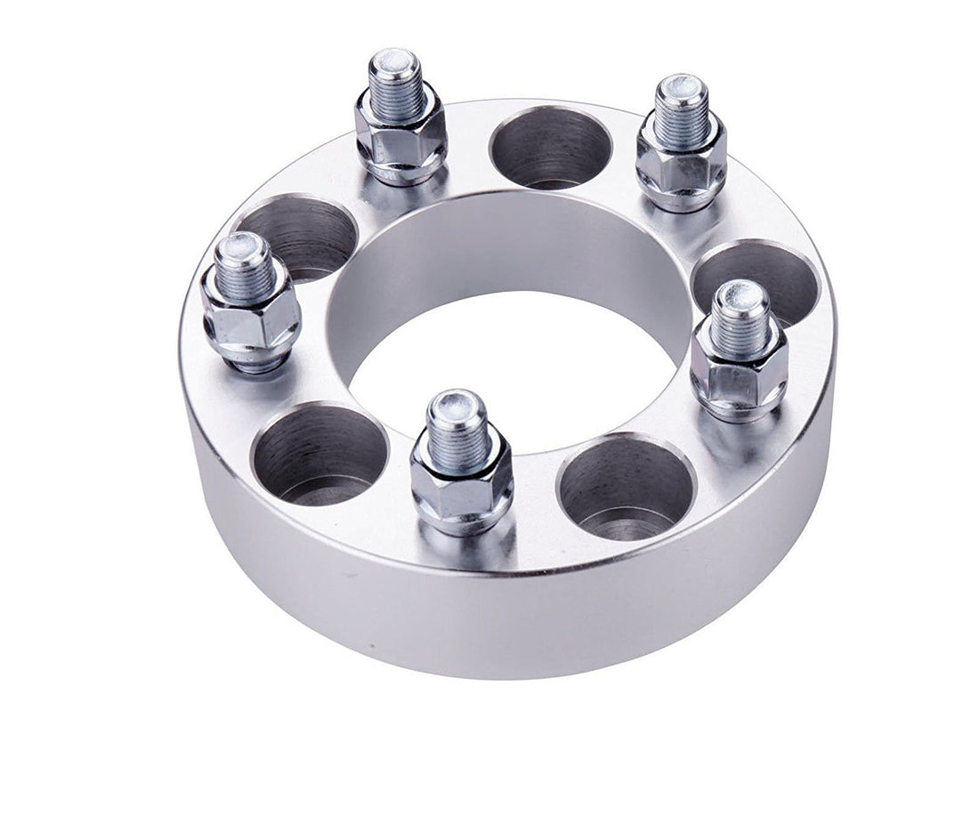 2 pcs | Wheel Adapters 5 Lug | 3" Inch Thick | 5x4.75 to 5x4.75 12x1.5 Studs