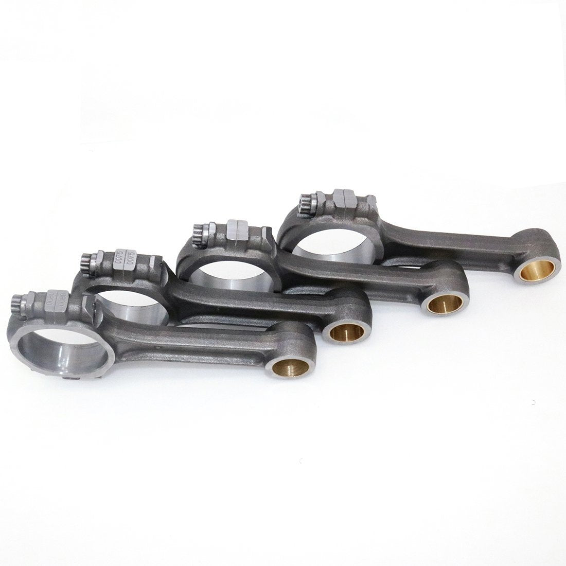 I Beam Race 6.000" 2.100" .927" Bronze Bush 5140 Connecting Rods Chevy SBC 350