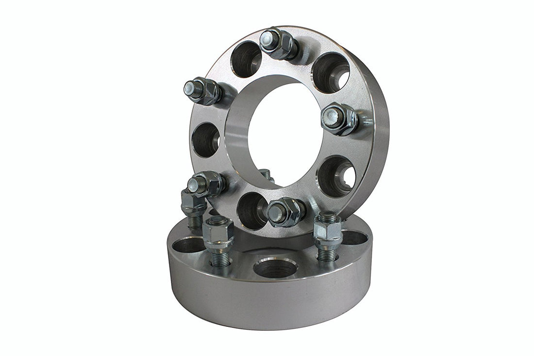 2 pcs | Wheel Spacers Adapters 5Lug 1/2" x 20 1.25" | 5 x 4.5 to 5 x 4.5 JEEP JK