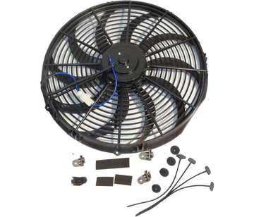 16" Heavy Duty Radiator Electric Fan 3000 Cfm Brand New Reversible SBC BBC