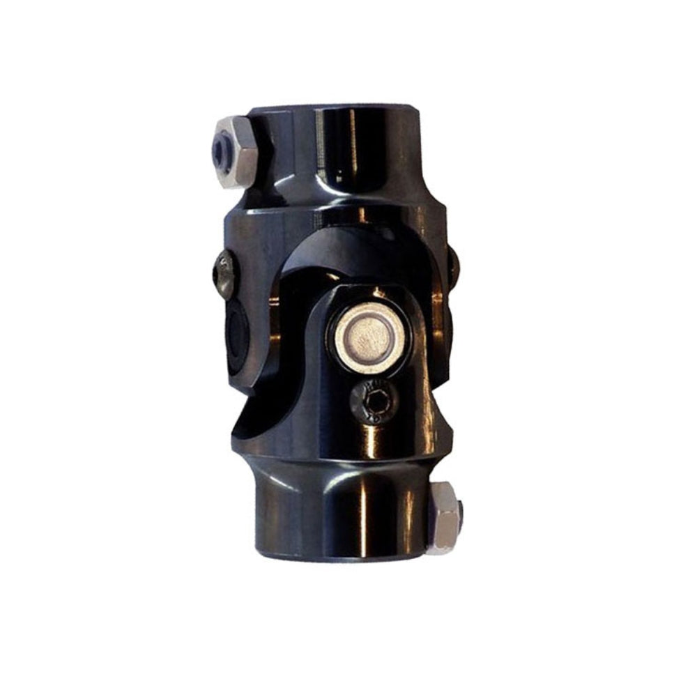 DEMOTOR Universal Black Steel U-Joint 3/4"-30 Spline to 3/4" DD