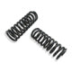 Black 10" Tall Coil Over Shock Springs, ID: 2.5", Rate: 200lb