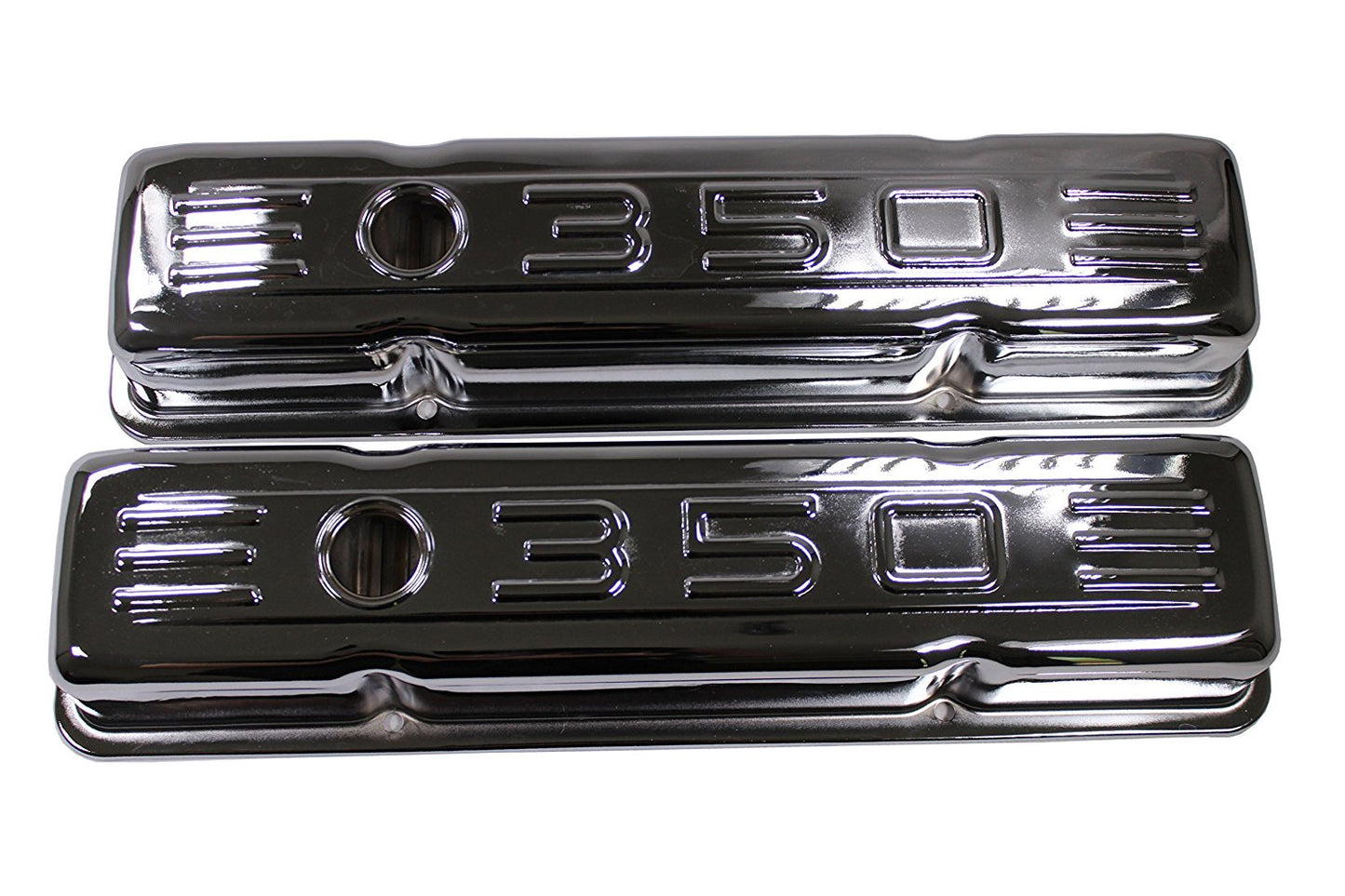New In Box - SBC Chevy 283 327 350 400 TALL FINNED POLISHED ALUMINUM - Foto 4