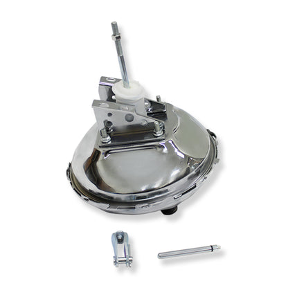 Chrome 11" AC Delco Style Brake Booster For Chevy GM A/F/X Body Chevelle