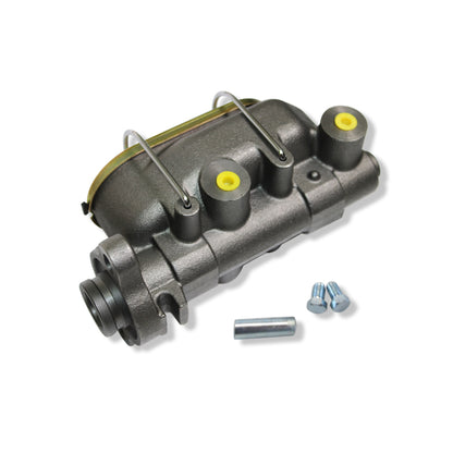 Universal 7" Single Diaphragm Zinc Brake Booster & GM Corvette Style Cast Iron Master Cylinder