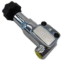 Aluminum Adjust Proportioning Valve 1/8" NPT Single Inlet/Outlet Chrome