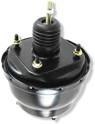 Universal 7" Dual Diaphragm Black Brake Booster Hot Rod Street