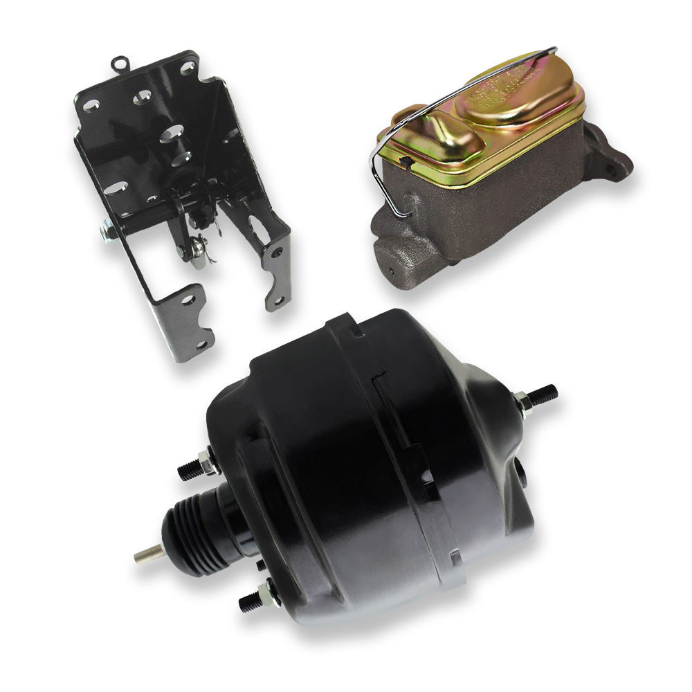 Suit 66-77 Ford Bronco 8" Dual Brake Booster Conversion Kit Firewall Mount