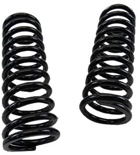 10" Tall Coil Over Shock Springs, ID: 2.5", Rate: 180lb, Black