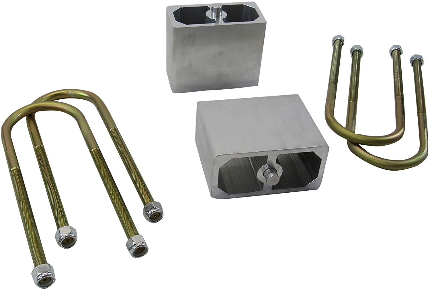 Universal suspension Leaf Spring, 4" Inch Lowering Block Kit
