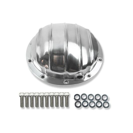 GM Aluminum Polished 8.5 & 8.6 Differential Cover w/ Hardware