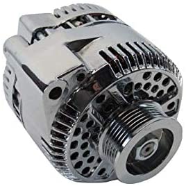 3G Alternator w/ 2.6" 6 Groove Serpentine Pulley 150 Amp Chrome