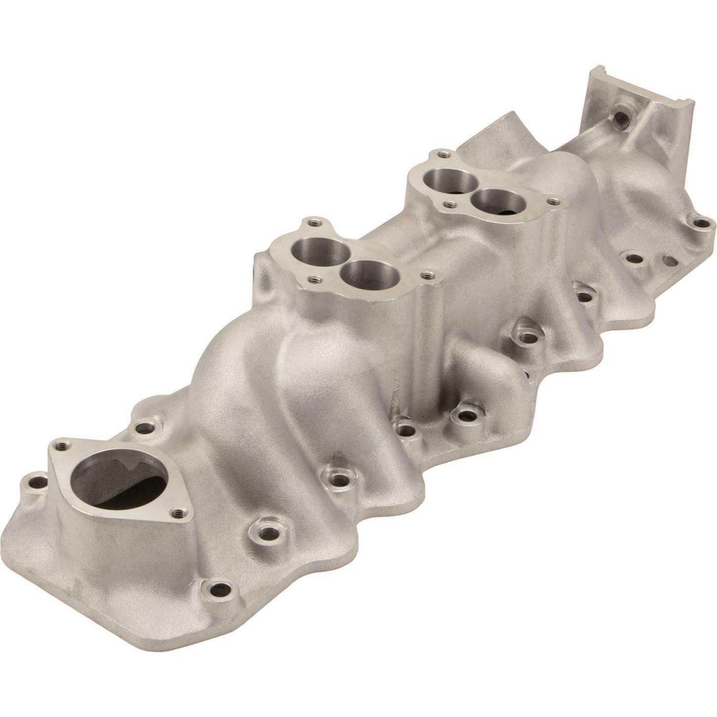 Suit 49-53 Ford Flathead V8 Dual Carb Intake Manifolds Satin Finish
