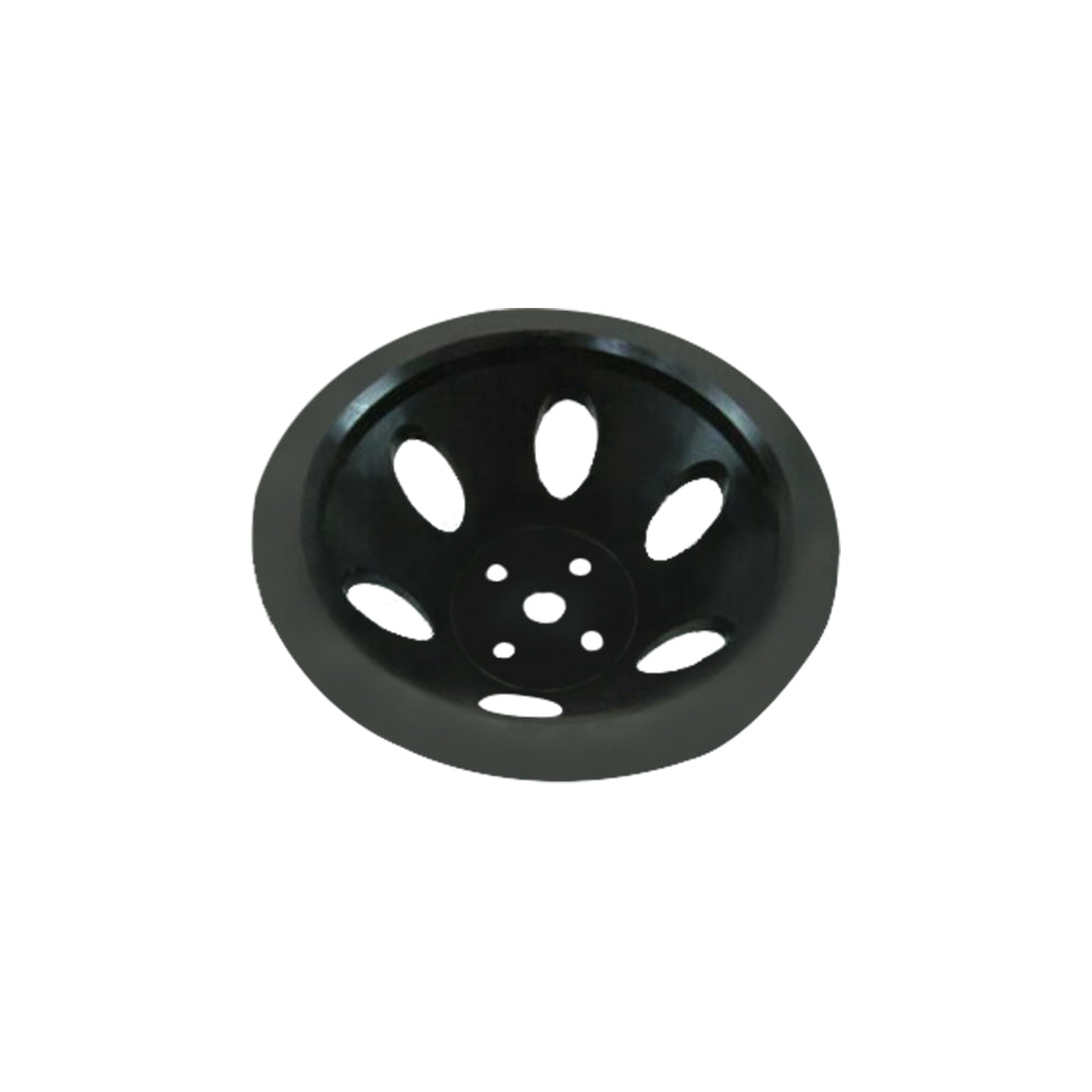 Aluminum Short Water Pump Belt Pulley Single Groove Black Suits Chevy 454