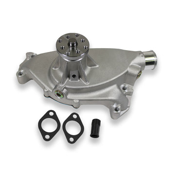 Short Water Pump For Big Block Chevy BBC 396 427 454 High Volume Satin Aluminum