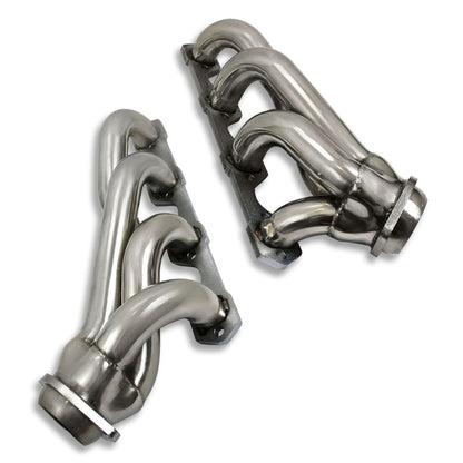 For 86-93 F ord Mus tang 5.0L V8 Shorty Polished Stainless Steel Headers 1 5/8"