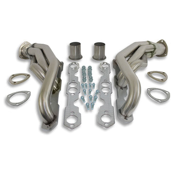 Polished Stainless Steel Exhaust Headers For 88-95 CH-EVY GMC C/K Series 1500/2500/3500 Pickup Truck 5.0/5.7L V8