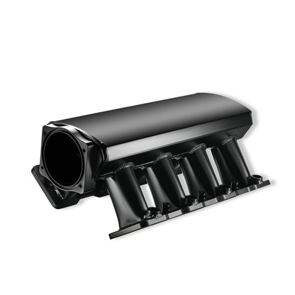 Black 102mm Fabricated Intake Manifold High Profile LS1/LS2/LS6 w/ MAP Sensor Port Fuel Rails