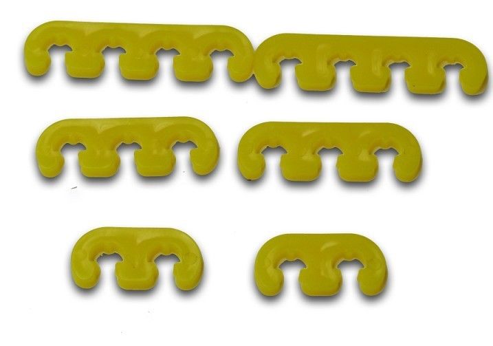 Deluxe Wire Divider Set in Yellow Fits 7, 8 or 9mm Plug Wires