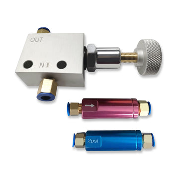 Adjustable Proportioning Valve & 2 + 10 lbs Residual Proportioning Valve Kit