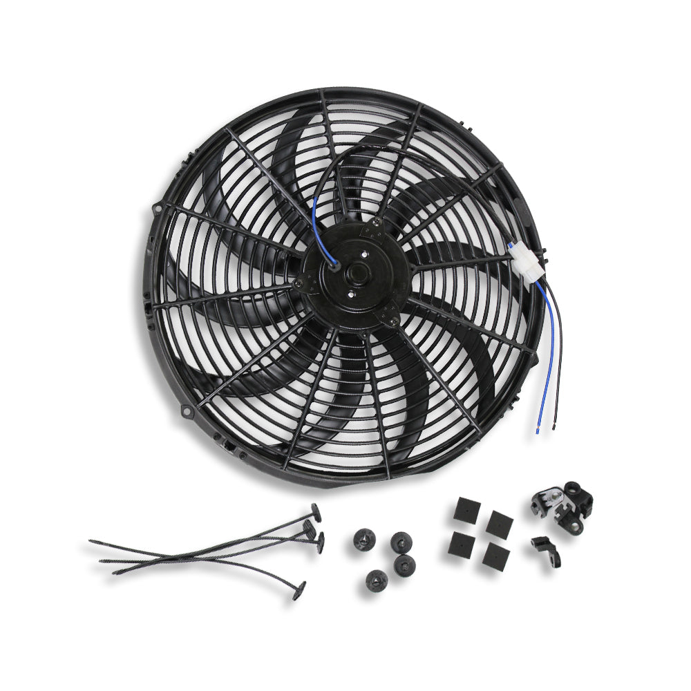 Heavy Duty 16" Radiator Electric Fan 3000 CFM Reversible Radiator Cooling Fan