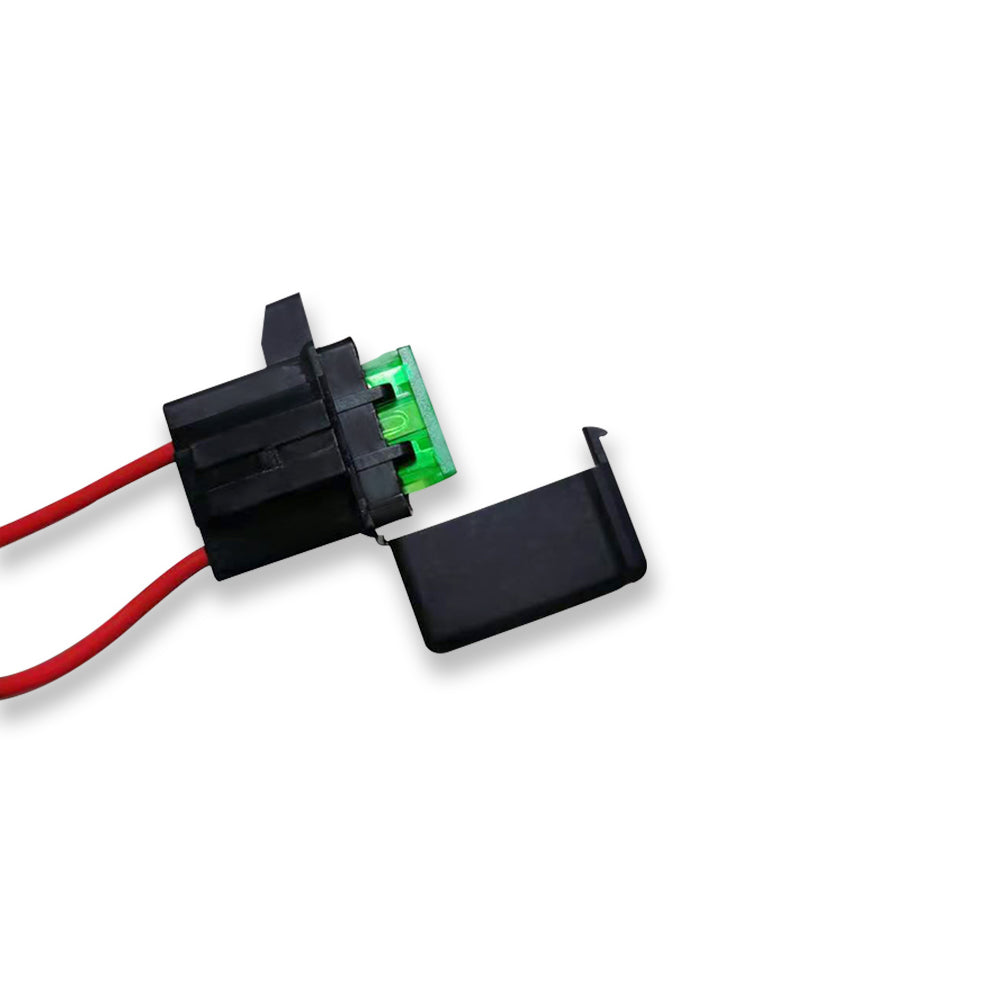 Electric Cooling Fan Thermostat Relay Kit 180° to 200° Temp Sensor