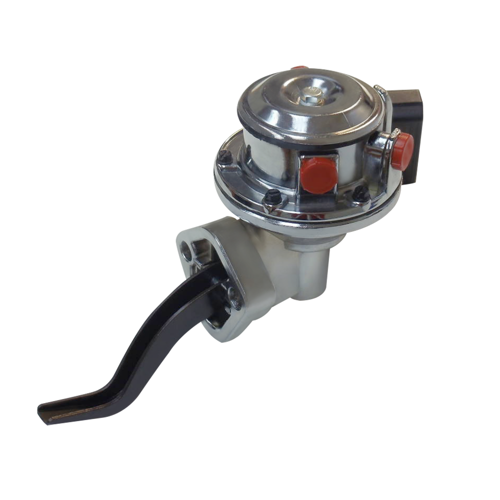 High Volume Mechanical Fuel Pump Chrome For Small Block Ford SBF 289-302-351W
