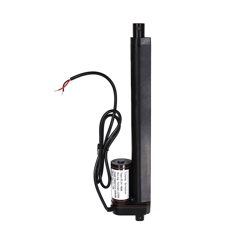 10" Inch Linear Actuator Stroke 225 Pound Lift 12V Volt DC with Mounting Brackets
