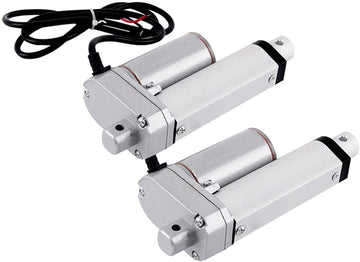 2pcs 2 Inch Stroke Linear Actuator 12 Volt 225 Pounds lbs Maximum Lift