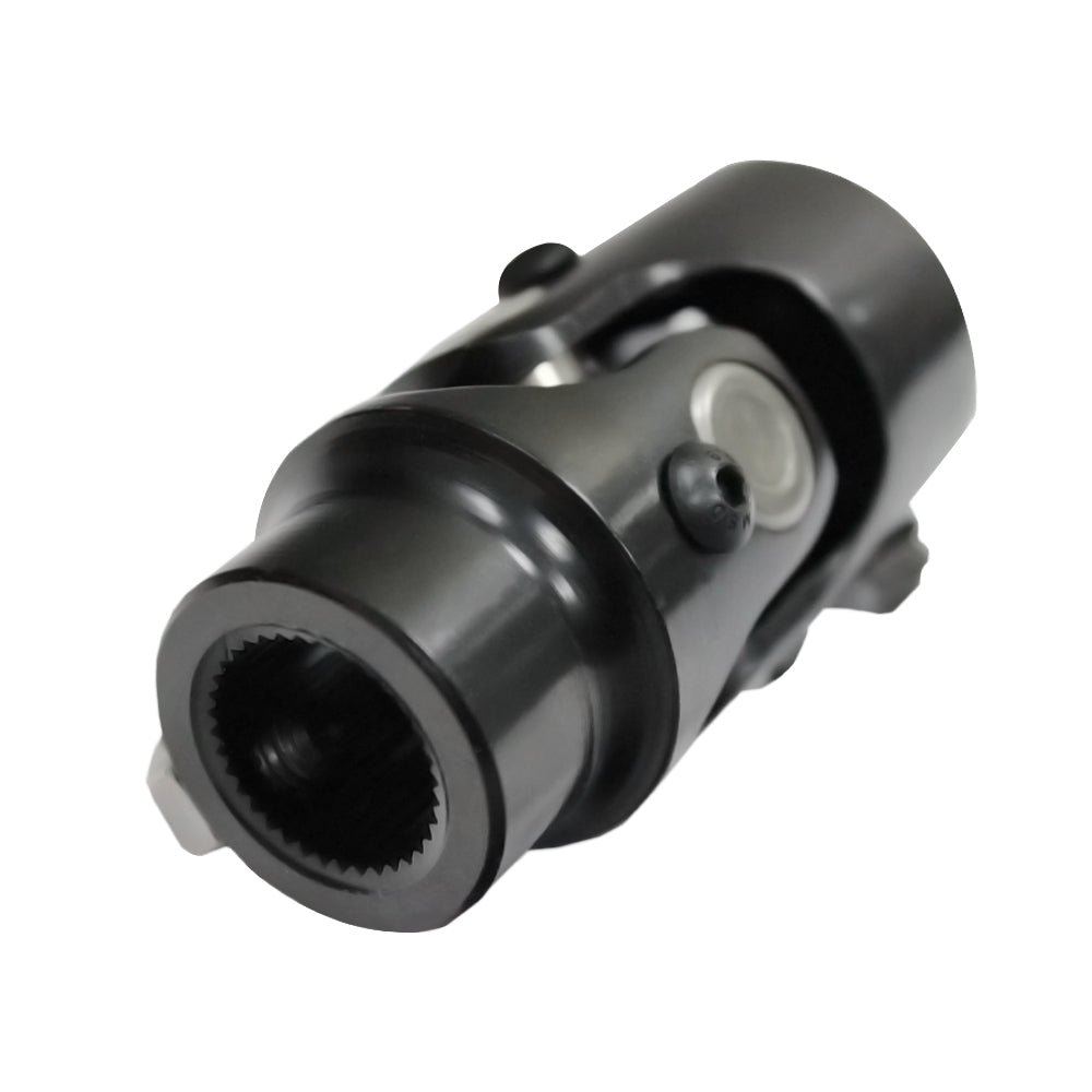 13/16"-36 Spline X 1" DD U Joint Black Steel Steering Box U Joint Fit Universal