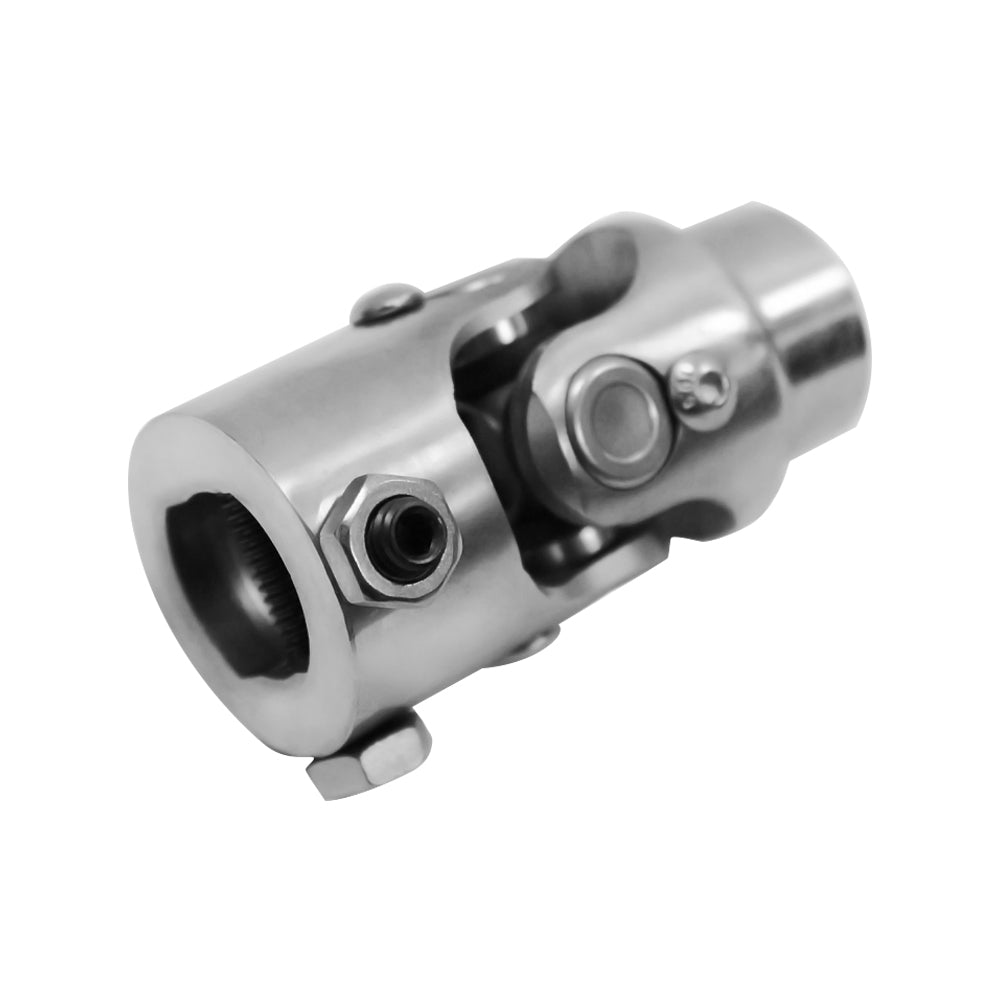 Universal Chrome Steel U-Joint 9/16"-26 Spline x 1" DD