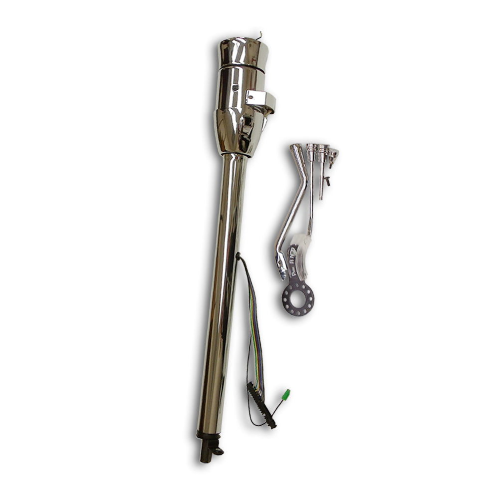 Tilt Automatic 32" Steering Column with Adapter & Shift Indicator Hot Rod Chrome No Key