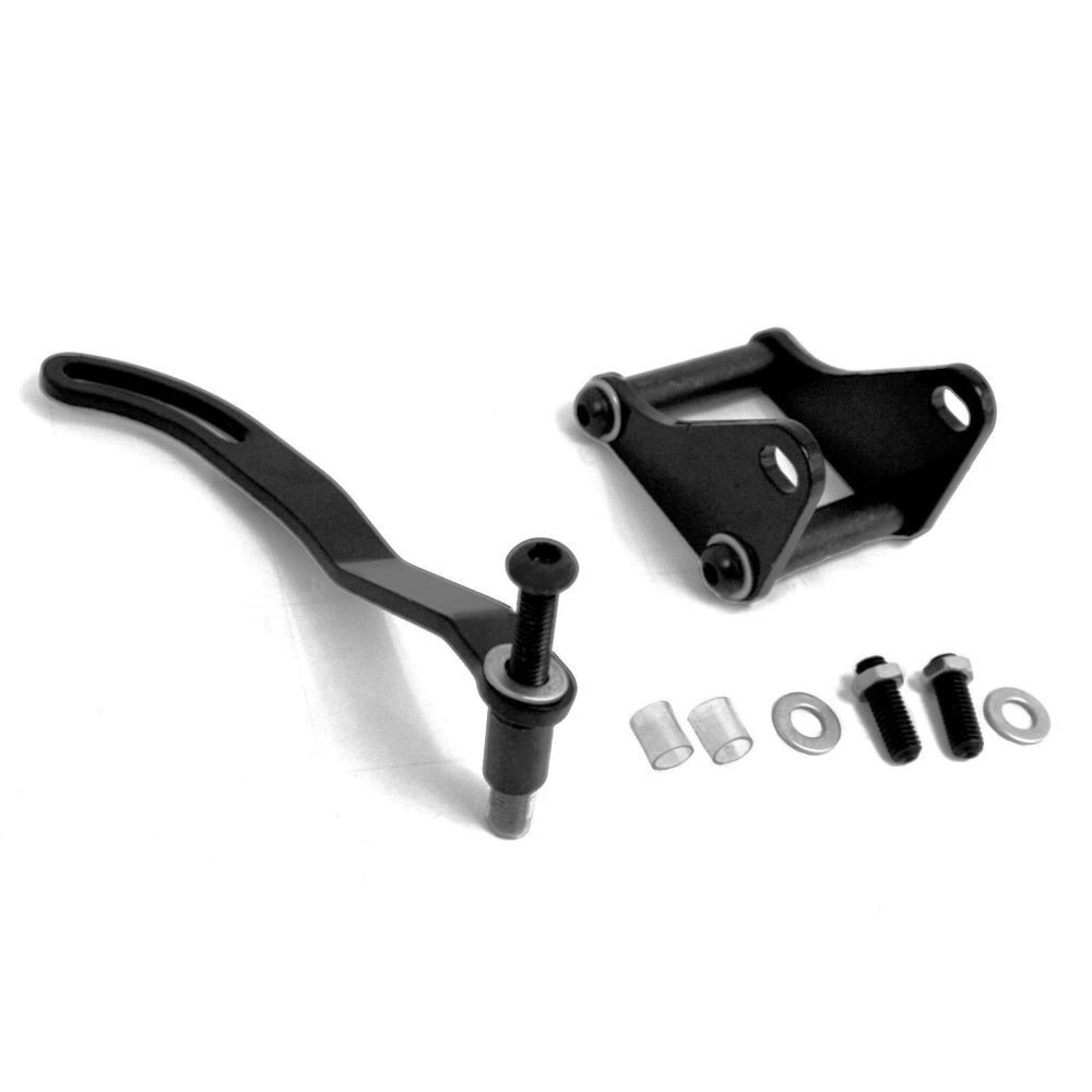 Black Power Steering Bracket Set, SBC for SWP