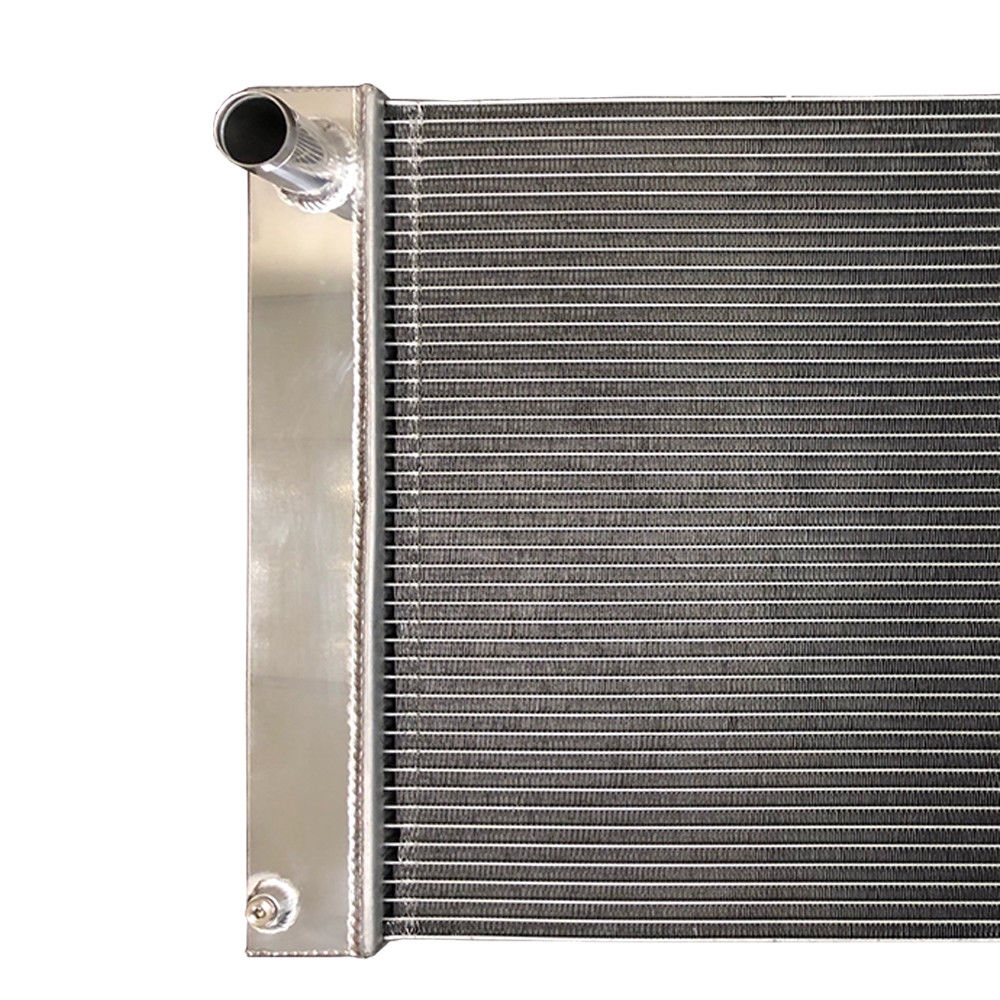 For SBC BBC Chevy GM Fabricated Aluminum Radiator 27.5" x 19" x 3" Overall